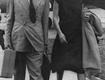 pietro maria bardi e lina bo bardi desembarcando em congonhas - 26 de fevereiro de 1947